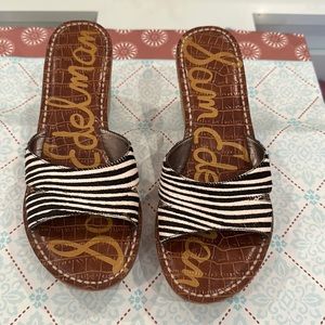 Sam Edelman Zebra Print Wedge. Size 7.5